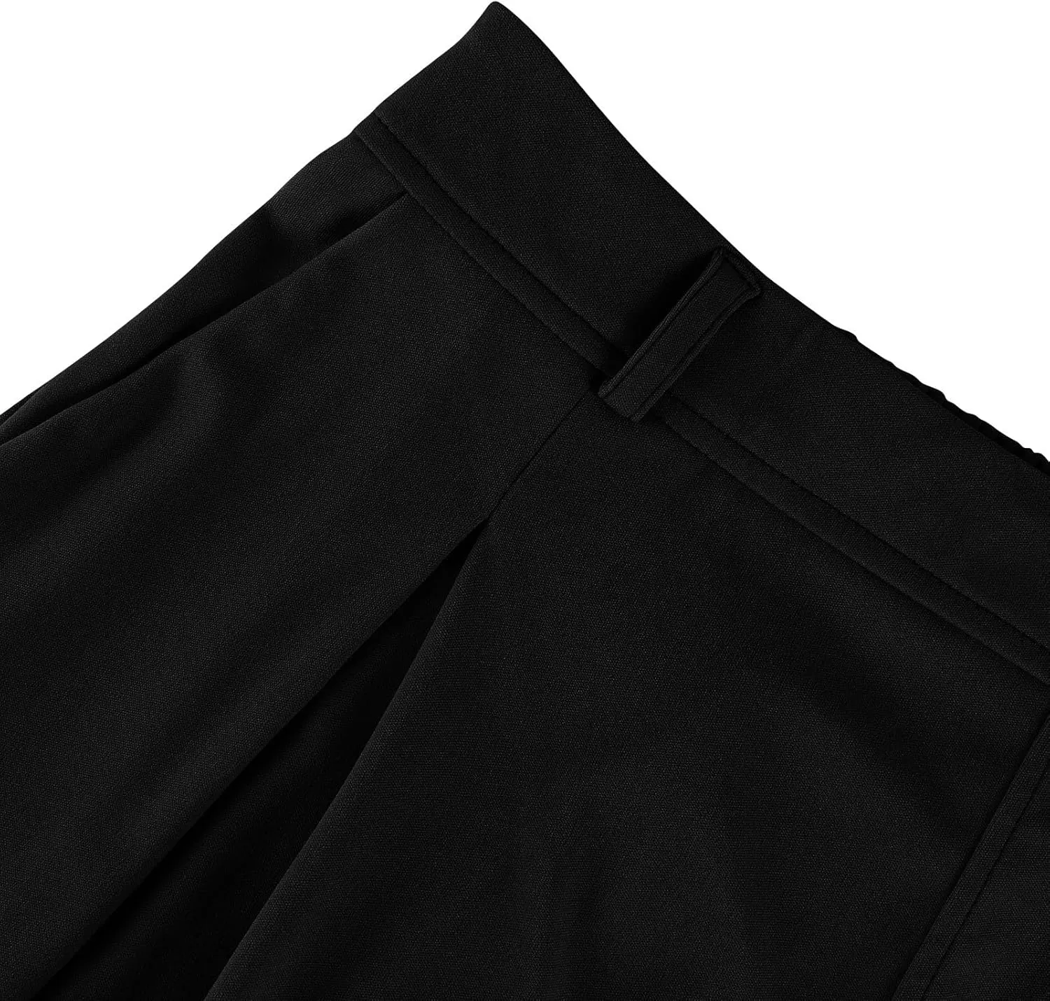 Women's Pants Formal Straight Slacks High Waist Loose Casual Pants Wide Leg Fashion Trousers with Pockets