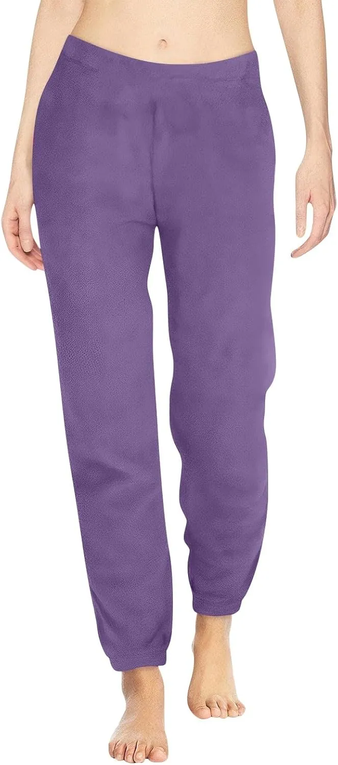 Womens Warm Plush Pajama Pants Comfy Soft Fluffy Pajama Sleep Pants Fuzzy Fleece Bottoms Sleepwear Lounge Pants