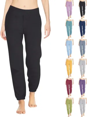 Womens Warm Plush Pajama Pants Comfy Soft Fluffy Pajama Sleep Pants Fuzzy Fleece Bottoms Sleepwear Lounge Pants
